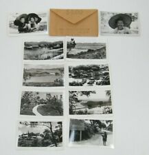 (10) CHINESE POSTCARDS BARRACKS, BORDER, WIRE ENTANGLEMENT, SHAN CHUN, POLICE picture