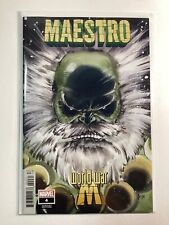 MAESTRO WORLD WAR M (2022 MARVEL) #4C NM 9.4 VARIANT COVER BY 🍑PEACH MOMOKO🍑 picture