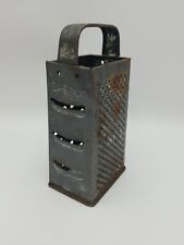 Vintage Bromco 4 Sided Cheese Grater Metal Rustic Farmhouse Decor  picture