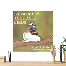 2024 Calendar Of Extremely Accurate Birds Wall Monthly Calendar For Bird Lovers picture