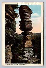 Harrodsburg KY-Kentucky, Chimney Rock, Antique Vintage Souvenir Postcard picture