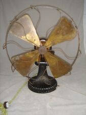 Circa 1897  16” Peerless Bipolar Fan  Runs Great. Rare Fan. picture