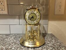 Vintage Kundo 400 Day Anniversary Dome Glass Clock Germany picture