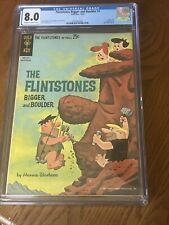 Flintstones bigger and boulder 1 cgc 8.0.  amazing book 1962 early Flintstones picture