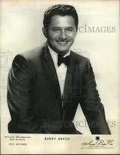 1964 Press Photo Entertainer Buddy Greco. - hcp48136 picture