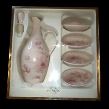 Lenox Dimensions Everyday Thistle Oil Bottle 6 Piece Gift Set In Original Box picture