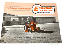ECONOMY TRACTOR Sales Brochure Circa 1960’s Profusely Illustrated  picture