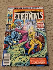 The ETERNALS 8 Marvel Comics lot Jack Kirby 1977 HIGH GRADE picture