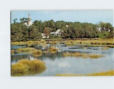 Postcard Uncle Tims Bridge Cape Cod Wellfleet Massachusetts USA picture