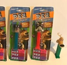 Lot of 3 OPEN SEASON 2006 Movie RETIRED PEZ Dispensers- 2 SEALED on CARDS 1 Used picture