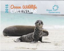 2015 Ocean Wildlife 12 Month Photo Calendar Conservancy Otters Penguins Turtles picture