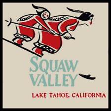 Squaw Valley Ski Resort Lake Tahoe. CA Fridge Magnet picture
