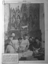 1914 1918 Surgery Guerre Operation 4 Newspapers Antique picture