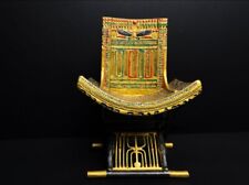 Rare golden throne chair throne of the king tutankhamun Egyptian Antiquities BC picture