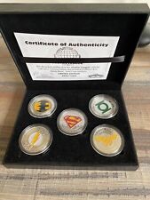 WB Movie World Justice League Collector Coin Superman Batman Flash /1000 RARE picture