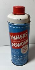 AMMENS medicated POWDER 4 ½ oz BRISTOL-MYERS CO. ~ vintage Drugstore TIN picture