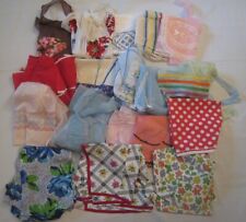 18 Vintage 1950s Mid Century Half & Full Aprons picture