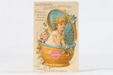 Tarrant's Seltzer Aperient Stomach Liver Bowls Victorian Metamorphic Trade Card picture