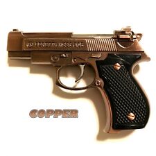 9MM Authentic Looking Beretta M92G Jet Torch Pistol Gun Lighter Trigger Activate picture
