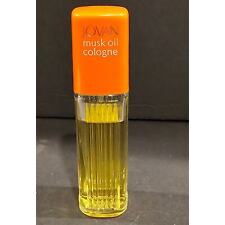 Vintage Jovan Musk Oil Cologne Spray 2oz 85% full Partial Bottle  picture