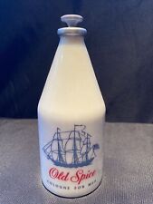 Vintage old spice cologne bottle 4 3/4 Ounce Size. Old Spice Liquid Is Used. picture