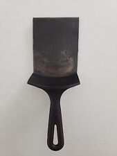 Vintage Cast Iron Spatula Made From Lodge #8 Skillet 3 Notch Heat Ring picture