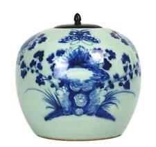 Antique Chinese Porcelain Jar with Lid picture