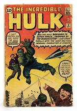 Incredible Hulk #3 FR 1.0 1962 picture