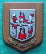 c1960 Heraldic House University College School Crest Shield Plaque : Walbeck picture