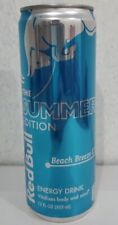 1 Can Red Bull Summer Edition Beach Breeze Discontinued Energy Drink Collectors  picture