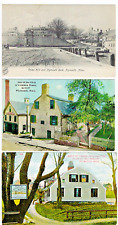 Plymouth MA Three Piece Plymouth Collector's Set 1907 picture