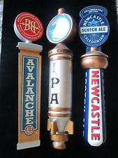 3 Beer Tap Handles Breckenridge Brewery Avalanche Ale, Torpedo IPA, Newcastle picture