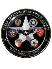 Rare Texas DPS Unmanned Aircraft Unit Challenge Coin Drone Highway Patrol Troop picture