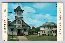 Syracuse NY-New York, St Stephens Slovak Roman Catholic Church Vintage Postcard picture