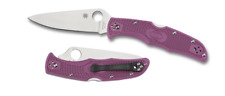 Spyderco Knives Endura 4 Lockback Purple VG-10 Stainless C10FPPR Pocket Knife picture