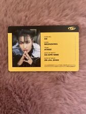 Ateez Seonghwa ‘ The World Ep 1: Movement’ Official Photocard + FREEBIES picture