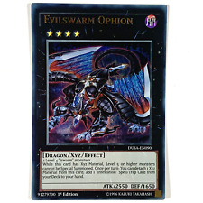 YUGIOH Evilswarm Ophion DUSA-EN090 Duelist Saga Ultra Rare Card 1st Edition NM picture