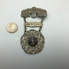 Antique RNA PHYSICIAN Badge Pin DeMoulin Royal Neighbors America Vtg FECMU picture