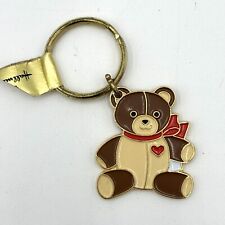 1984 Hallmark Vintage Teddy Bear “Hug Me” Key Chain picture