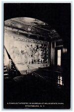 A Famous Tapestry In Museum At Mills State Park Staatsburg New York NY Postcard picture