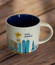 Starbucks Ceramic  Coffee Mug  Cup SAN DIEGO 2013 You Are Here Series 14 oz picture