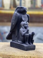Marvelous Scene Of Horus God Protecting Ramses II - Made In Egypt picture
