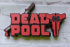 3D Printed Deadpool Desktop Display Logo Stand Wall Decor  picture