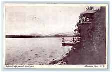 1910 Indian Lake Towards The Outlet Mountain View New York NY Antique Postcard picture