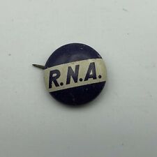 Royal Neighbors Of America Pinback Fraternal Button Badge Tiny Vtg Antique RNA picture