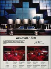 1989 Allen Cadillac Limousine Fleetwood  Advertisement Print Art Car Ad J910A picture