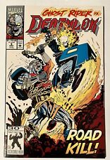 DEATHLOK #9 NM/NM+ MARVEL 1992 GHOST RIDER ROAD KILL  WHITE PAGES picture