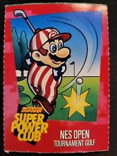 Nintendo Power Super Power Club Magazine Card  #86 NES Open Golf picture