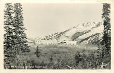 Mt Mckinley National Park Hotel Alaska AK RPPC Postcard picture
