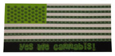 Yes We Cannabis USA Weed Marijuana Vinyl Decal Bumper Sticker 3.75